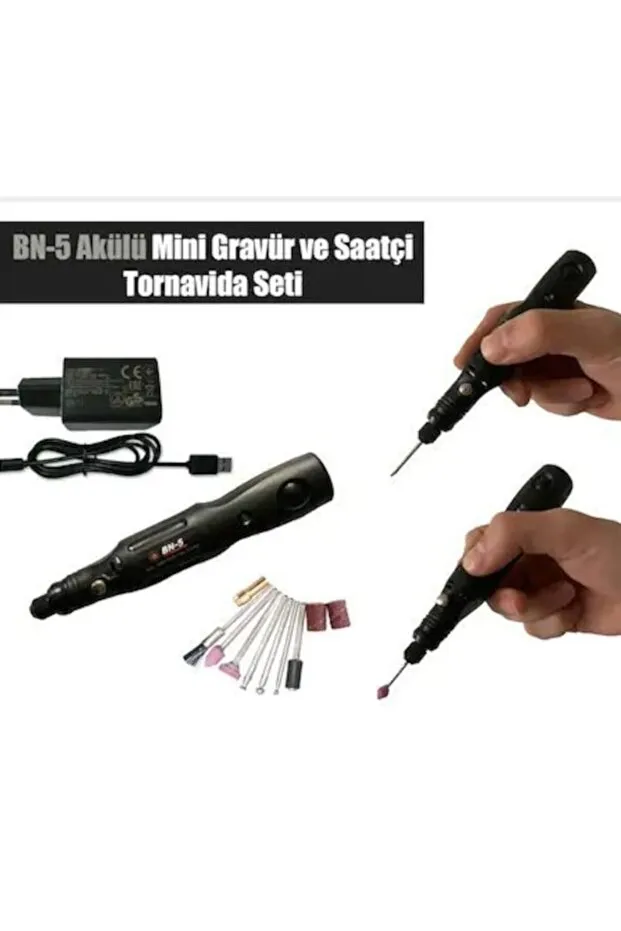 Banco Bn-5 Şarjlı 3 Kademeli Mini Taşlama Gravür Makinesi