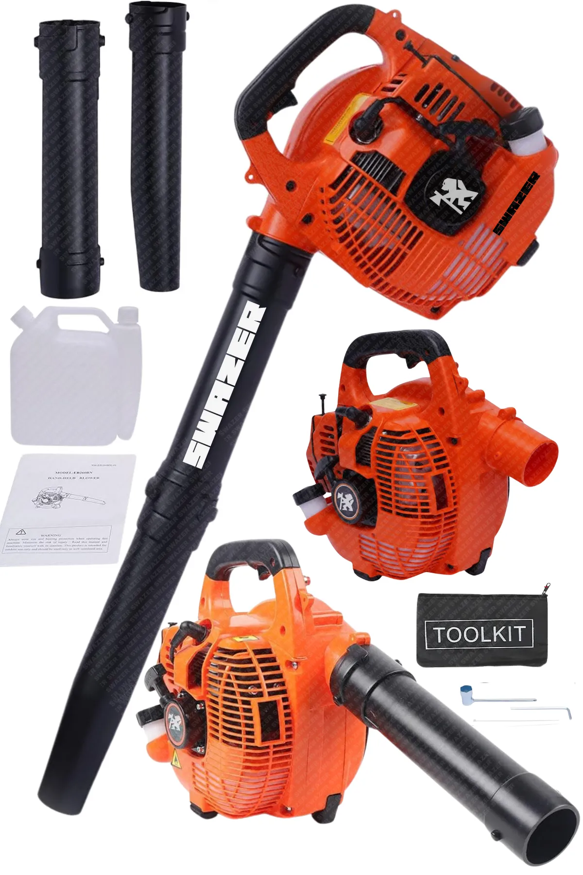 Swazer Air100X Bahçe Benzinli Hava Üfeleme Bahçe Temizleme Makinesi