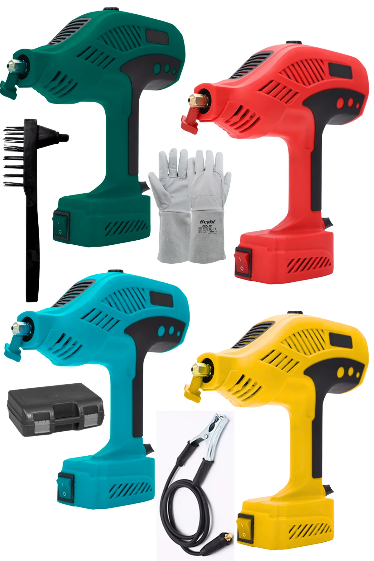 Bulldozer El Tipi Portatif İnvertör Kaynak Makinesi PRO300