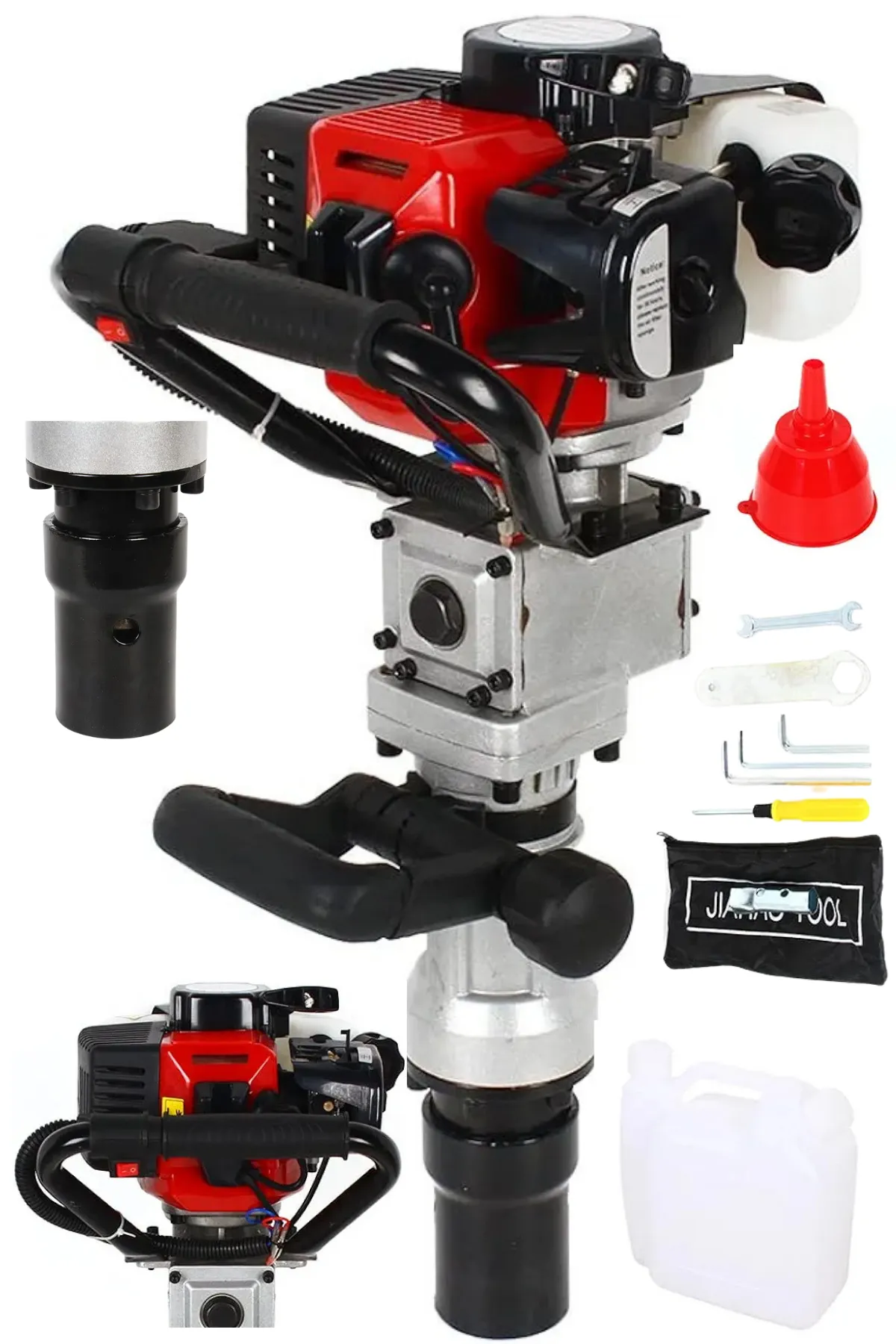 Swazer Benzinli Çit ve Kazık Çakma Makinesi