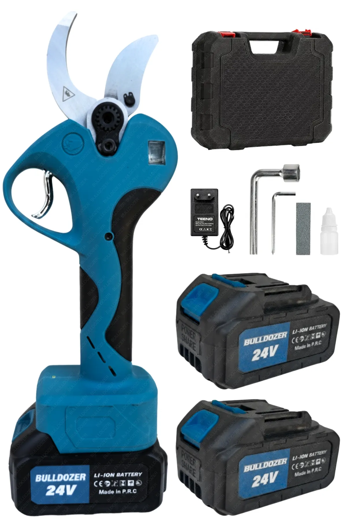 BULLDOZER 40mm Çift Akülü Dal Budama Makası Bağ Makası