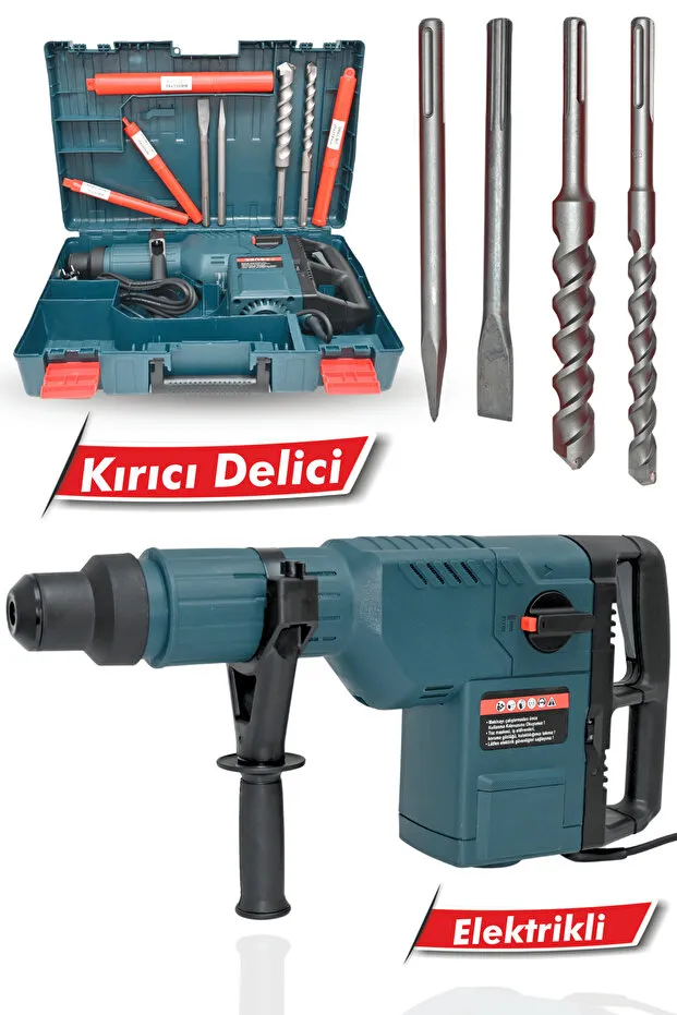 Mur-Cell Z1c-zt2-52mm Elektrikli Kırıcı Delici Hilti 11kg 3 Fonksiyonlu