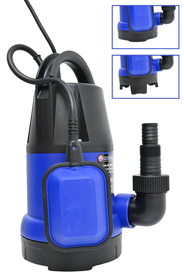 Mur-Cell Qsbjh-7538(B38) Dalgıç Pompa Kirli Ve Temiz Su Pompası 750 Watt