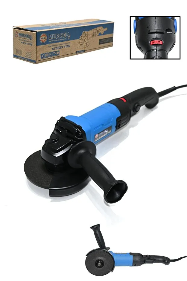 Mur-Cell At3112x-1-125 Mm Köşe Taşlama Makinesi Avuç Içi Taşlama