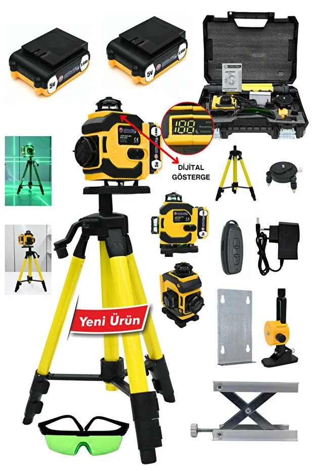 Mur-Cell MUR-LZR03 Tripotlu Lazer Hizalama