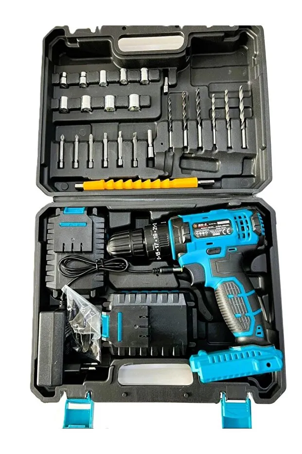 BN5 Banco 24w Mod Şarjlı Matkap Mavi