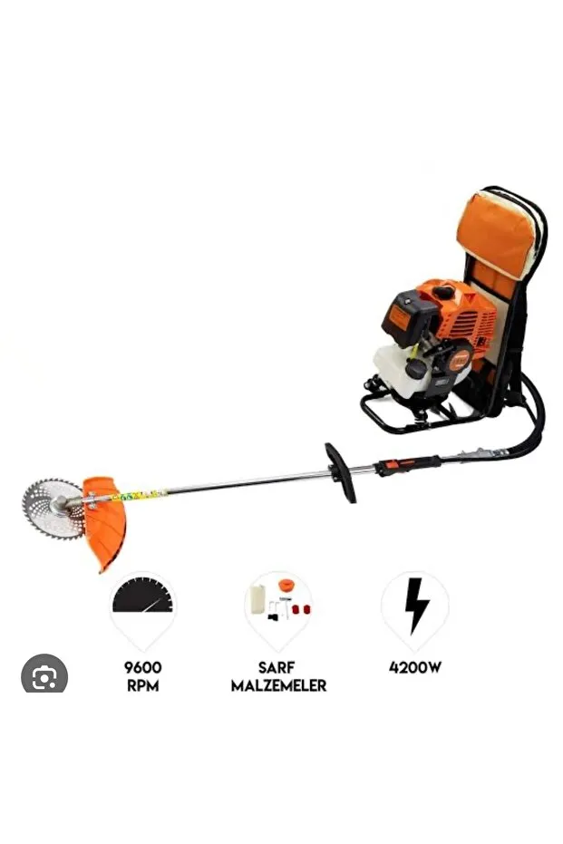 MAXSTAR TIRPAN OT BİÇME MOTORU BENZİNLİ SIRT TİPİ 2.2 KV 52 CC