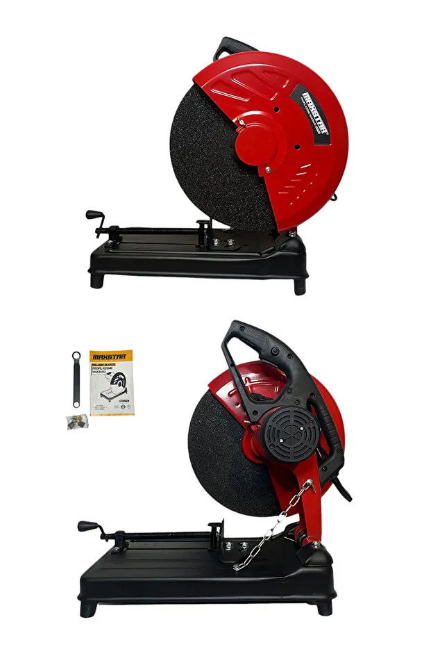 Maxstar Profil Metal Kesme Makinesi 3200w 355mm Bakır Sargılı Metal Şanzıman Profesyonel
