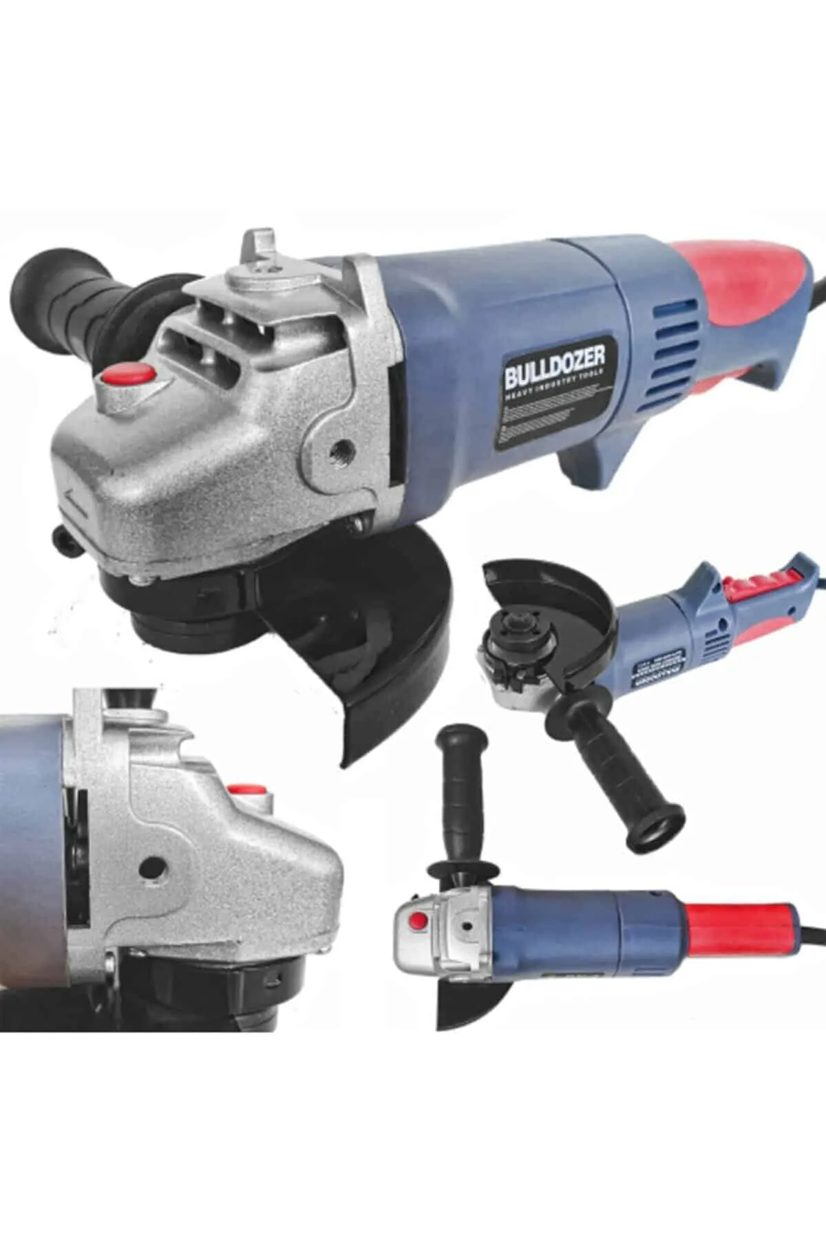 Bulldozer Taşlama Avuç İçi Makinesi 1800wPro Devir Ayarlı