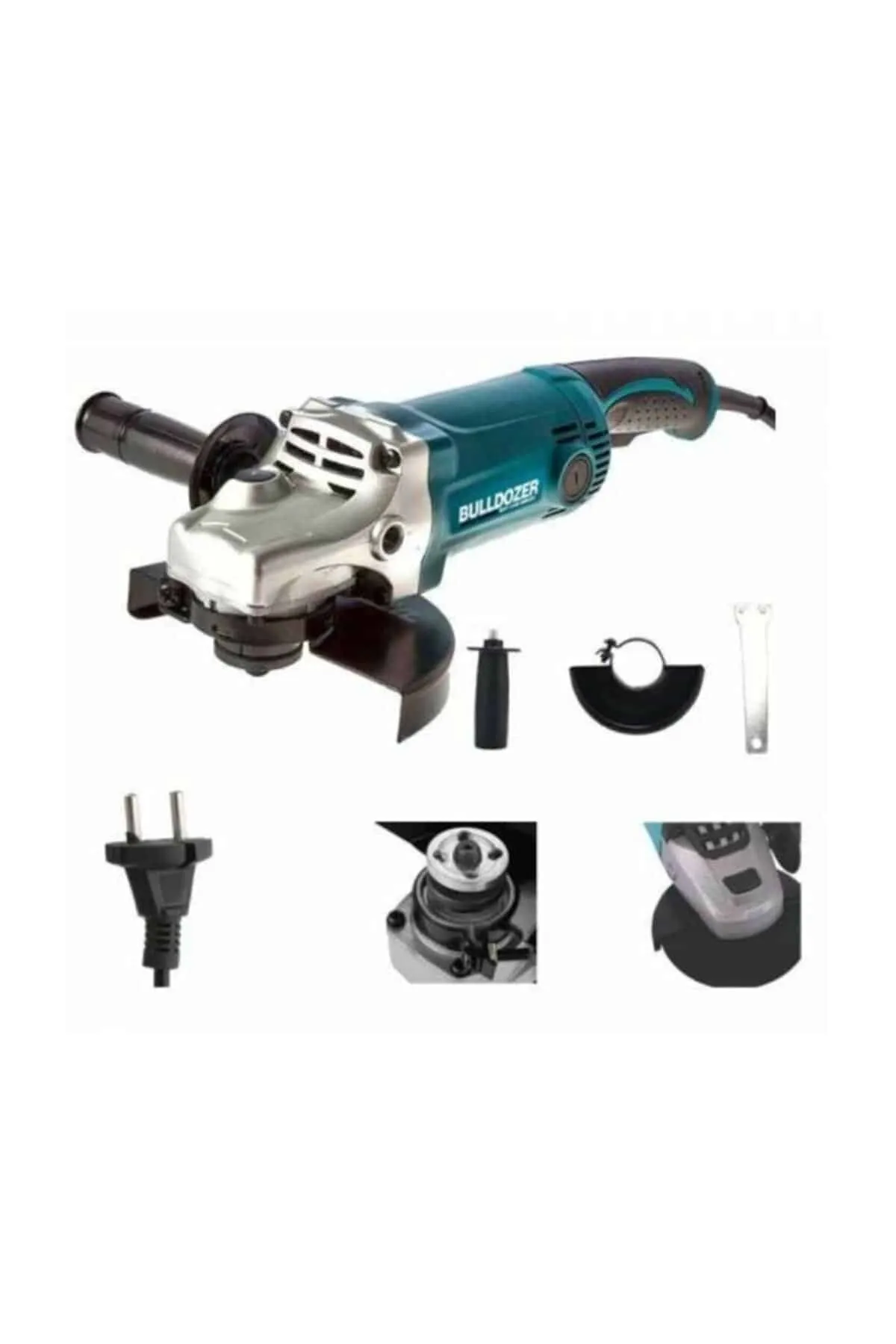 Bulldozer 2600 Watt 230mm Profesyonel Büyük Taşlama Metal Kesme Makinesi