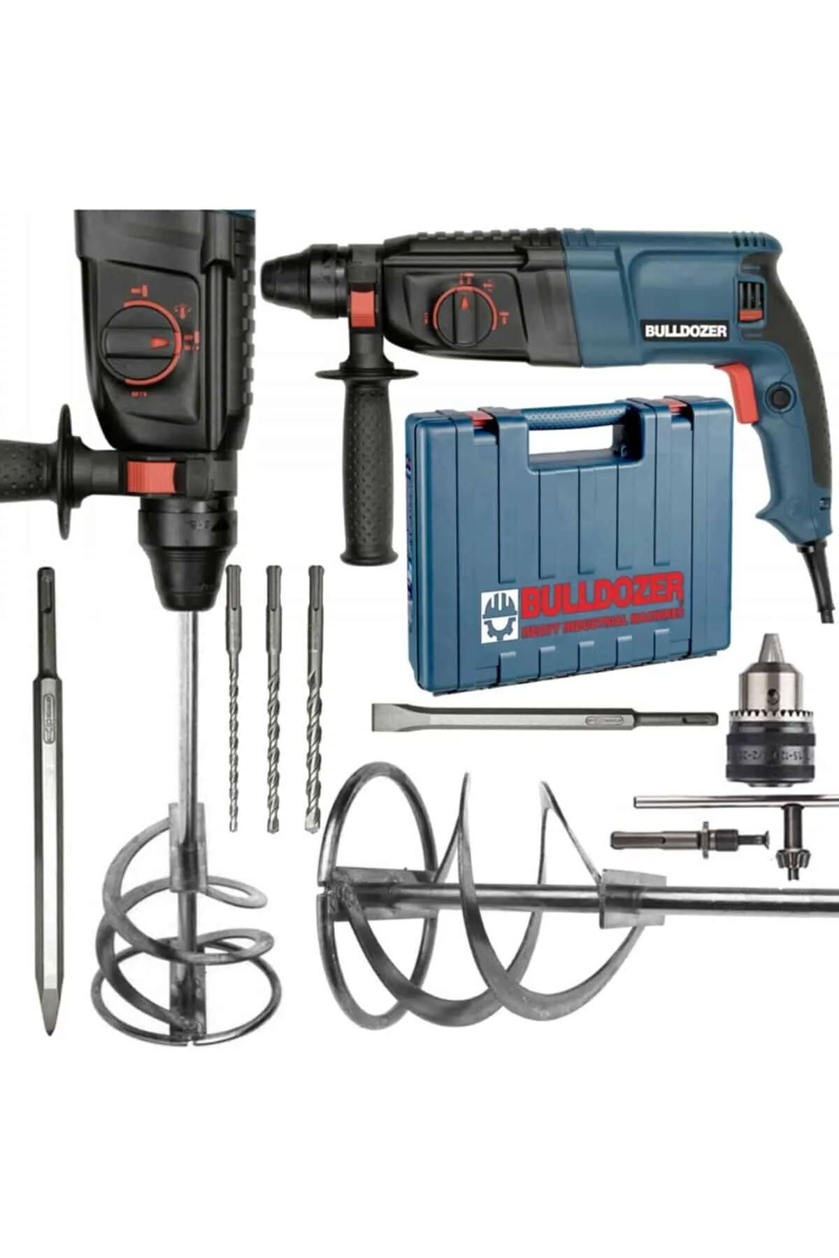 Bulldozer Kırıcı Delici Matkap ve Boya Karıştırıcı Uç Seti