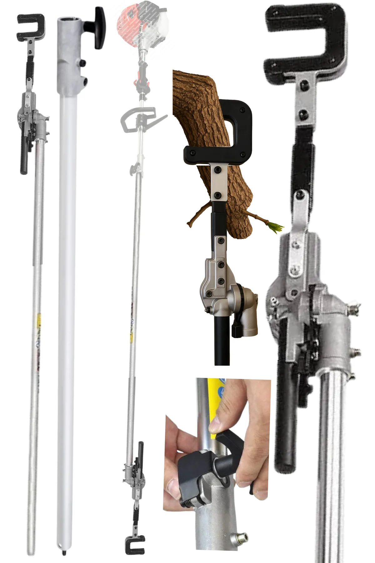 Swazer Silkeleme Aparatı + 85cm Uzatma Fındık Ceviz Silkeleme 26-9diş