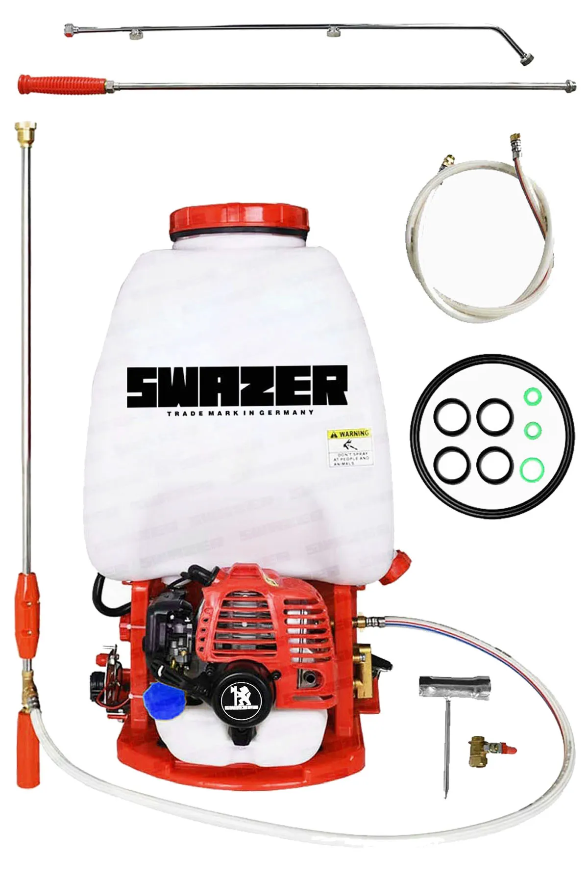 Swazer Benzinli 25 L İlaçlama Pompası Püskürtme Pulverizatör