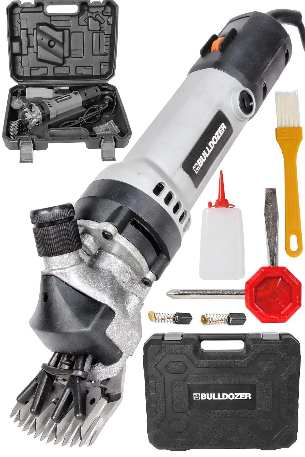 Bulldozer Devir Ayarlı Koyun Kırkma Makinesi Çantalı 600SC-G