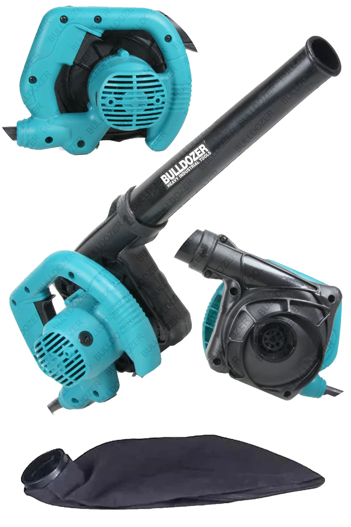 Bulldozer Elektrikli Hava Üfleme ve Emme Makinesi 600w