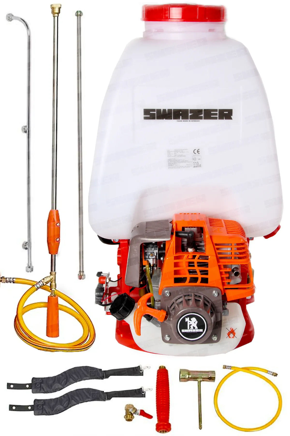 Swazer  25 LT Benzinli Tarım Ve Bahçe Püskürtücü İlaçlama Makinesi