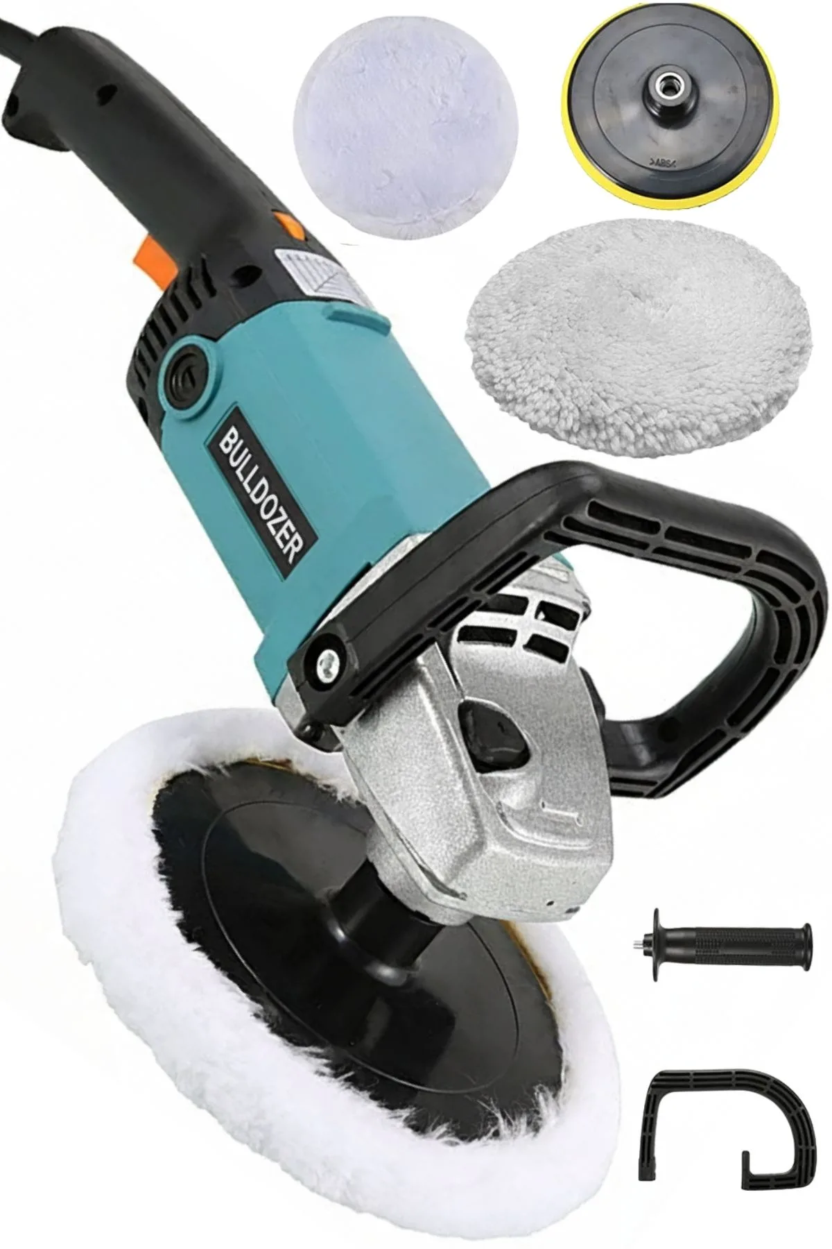 Bulldozer 180mm 2800 Çift Etkili Polisaj ve Parlatma Makinesi