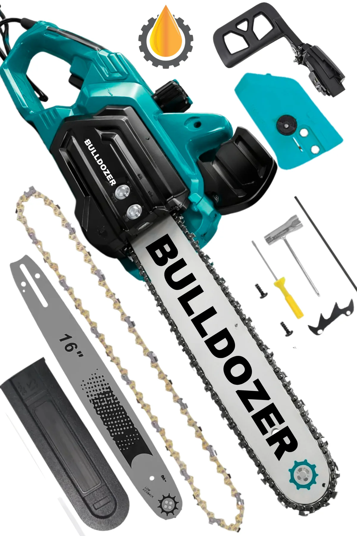 BULLLDOZER Elektrikli Testere Otomatik Yağlamalı