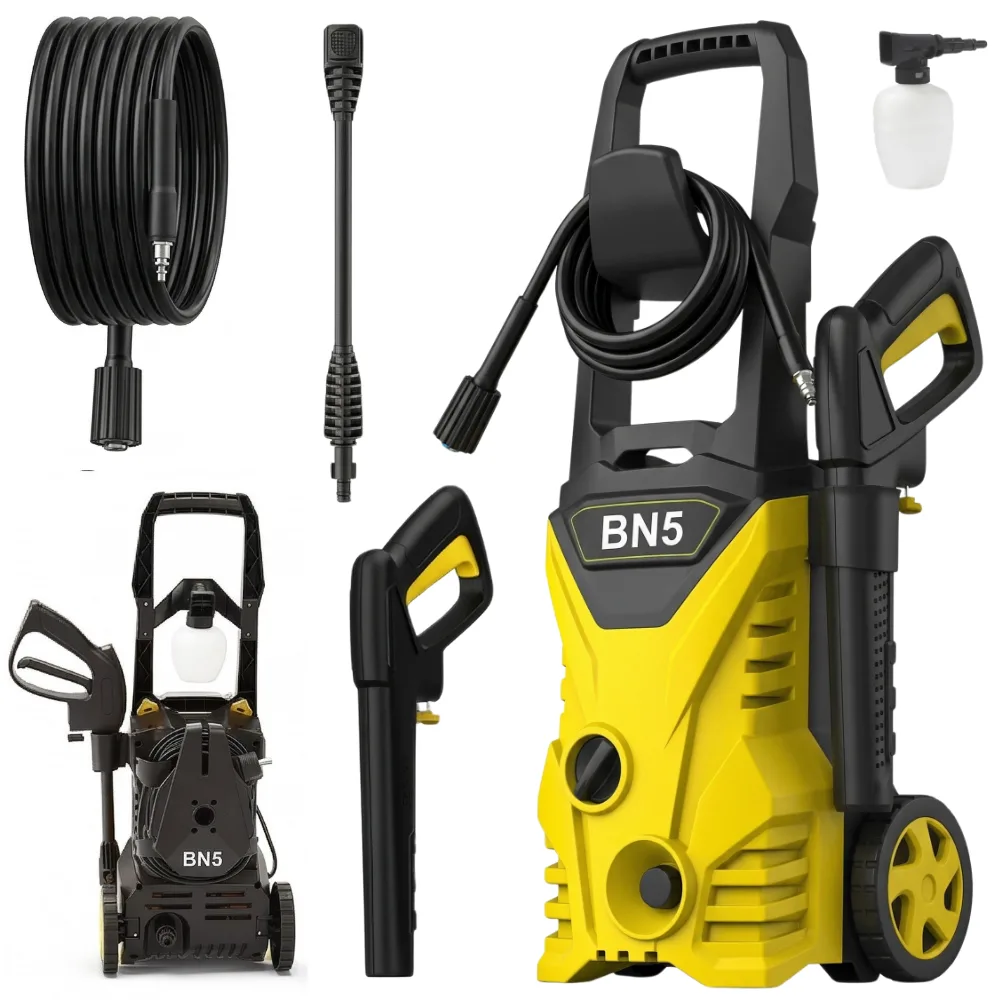 BN5 150 Bar Yüksek Basınçlı Elektrikli Oto Yıkama Makinesi